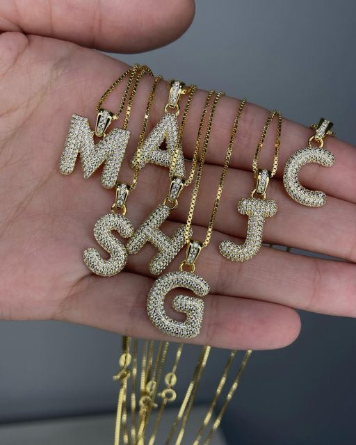 Initials and charms