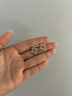 14K Flower earrings