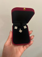 14K Set clover