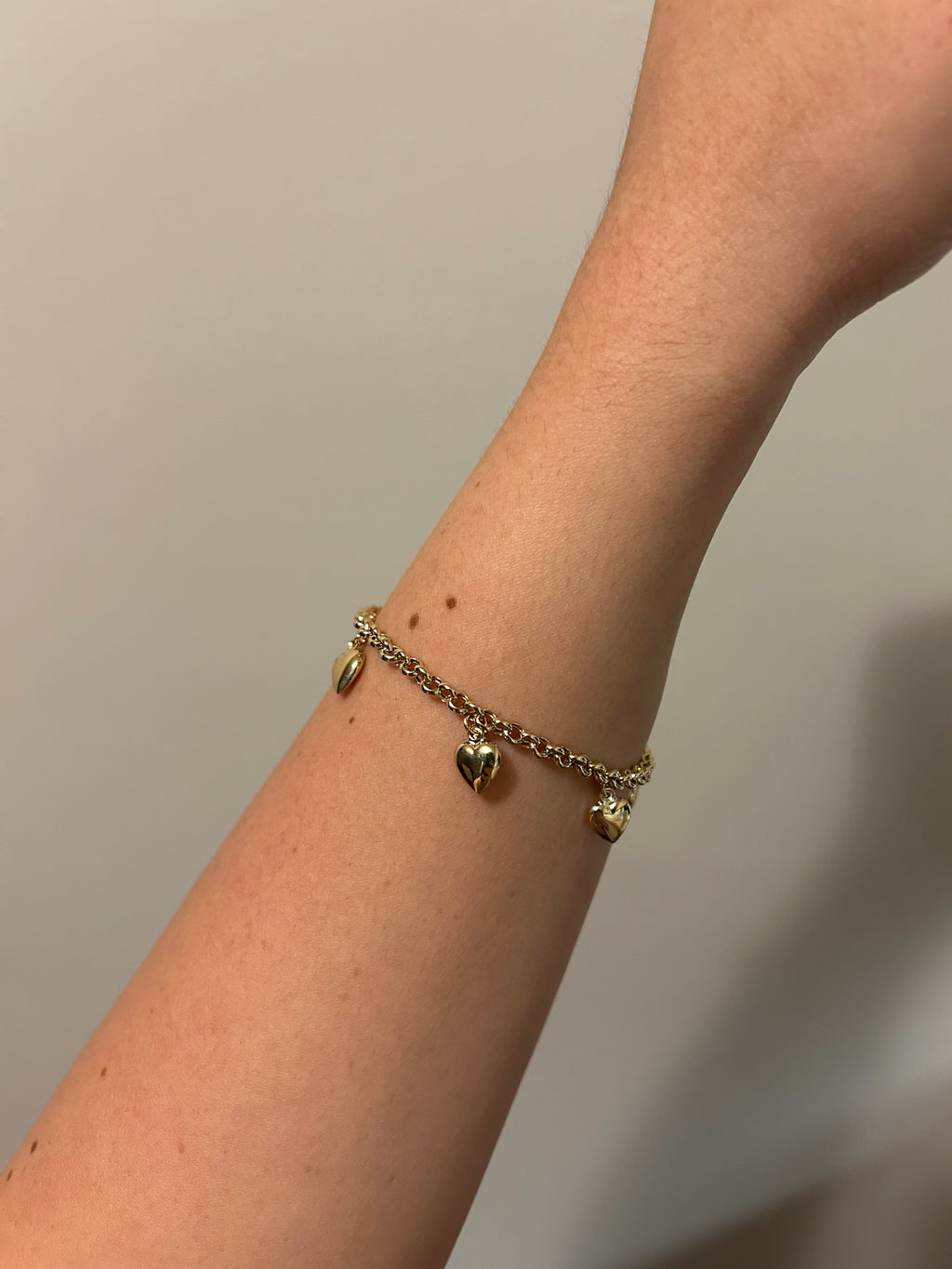 14K Rolo Bracelet