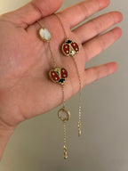 14K Ladybug Bracelet