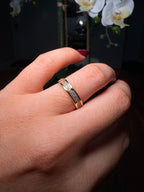 Double Row Stone Band 10K