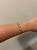 14K Hearth Bracelet
